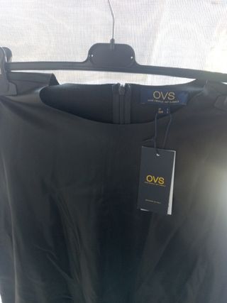 Abito OVS ecopelle nero