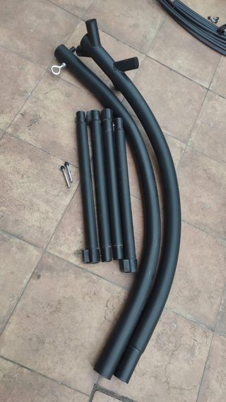 Tumbona colgante Relax chaise longue de lujo gris