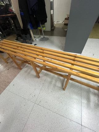 Panche da palestra in legno