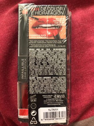 L'Oréal Paris Pintalabios loreal varios colores