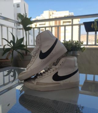 Zapatillas Nike Blazer Mid '77 Blancas/Negras