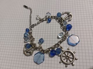 Bracciale tema marino con ciondoli