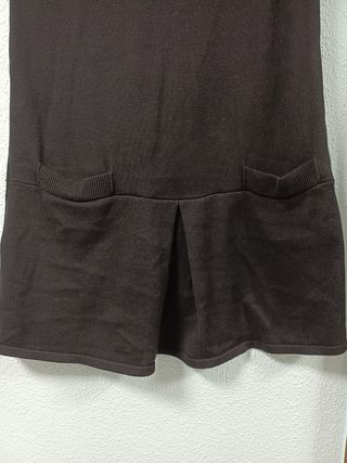 Vestido de punto negro