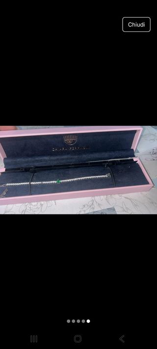 Bracciale Chiara Ferragni con brillantini 
