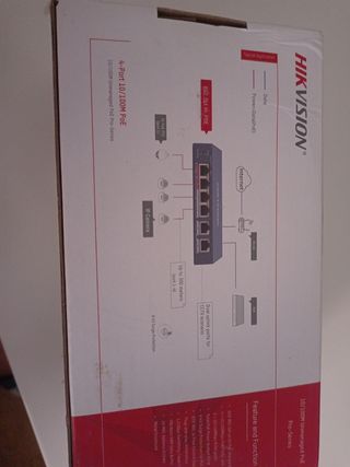 Switch Hikvision 4+2 Pro Series PoE
