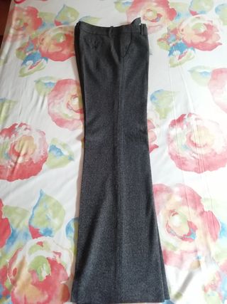 Pantalón de vestir Zara marrón talla 40