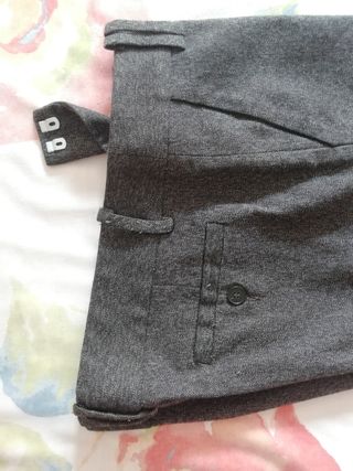 Pantalón de vestir Zara marrón talla 40