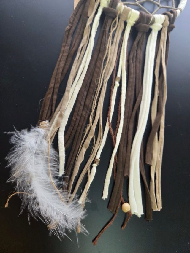 Acchiappasogni in macramè fatto a mano