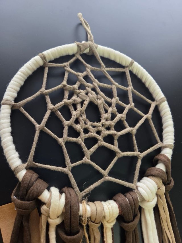 Acchiappasogni in macramè fatto a mano