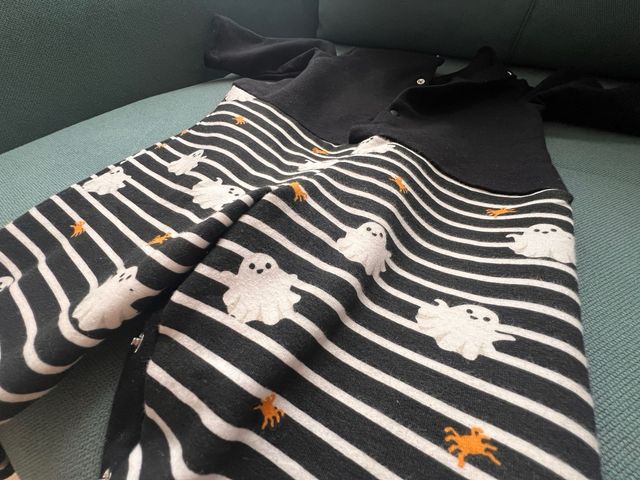 Pijama / disfraz Halloween bebé 6-9 meses