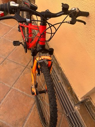 Bicicleta Infantil Mérida J24 Matts Naranja fluore