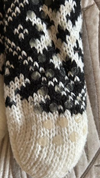 Calcetines de invierno con antideslizante