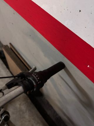 Bicicleta MTB Azul y Plata