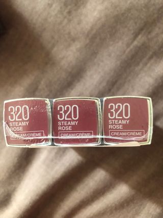 3 Pintalabios Maybelline New York