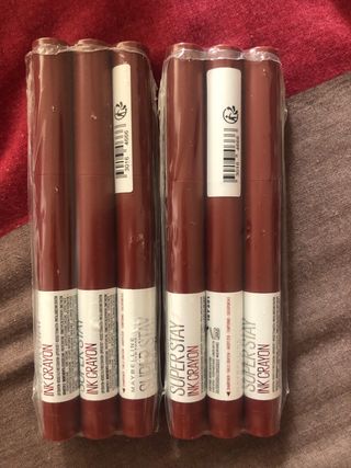 3 Pintalabios Maybelline New York