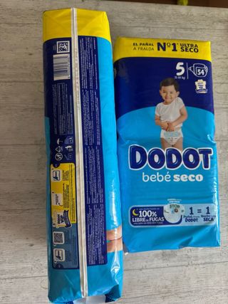 Dodot Bebé Seco T5 Pañales