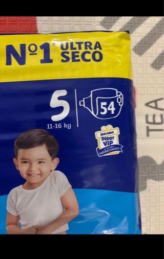Dodot Bebé Seco T5 Pañales