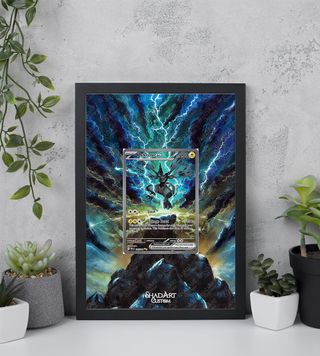 Cornice Pokemon Zekrom EX Full Art Display