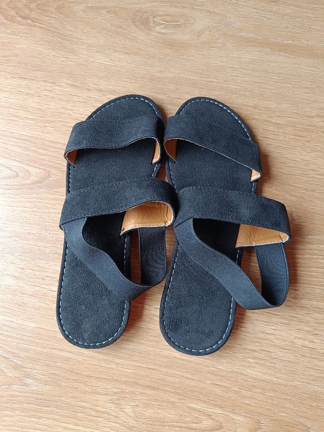 Sandalias negras Shein
