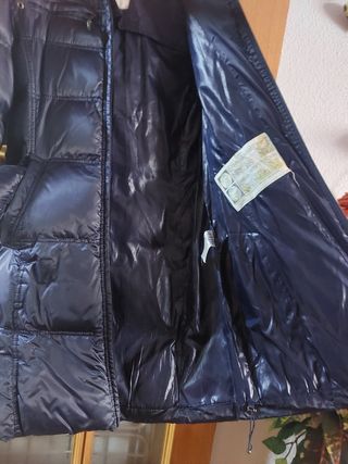 Chaqueta Moncler azul marino, Talla M- de mujer.