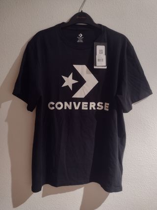 Camiseta Converse Negra
