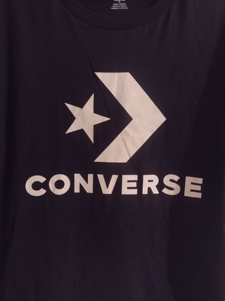 Camiseta Converse Negra
