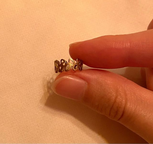 Conjunto 3 Ear Cuffs Acero Inoxidable Dorado