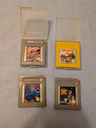 Giochi per Game Boy: Tetris, Donkey Kong, Toy Story, N