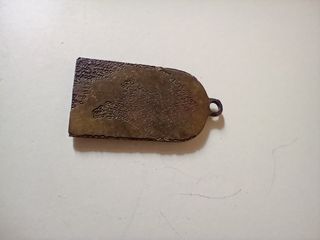 Medalla antigua con bandera española