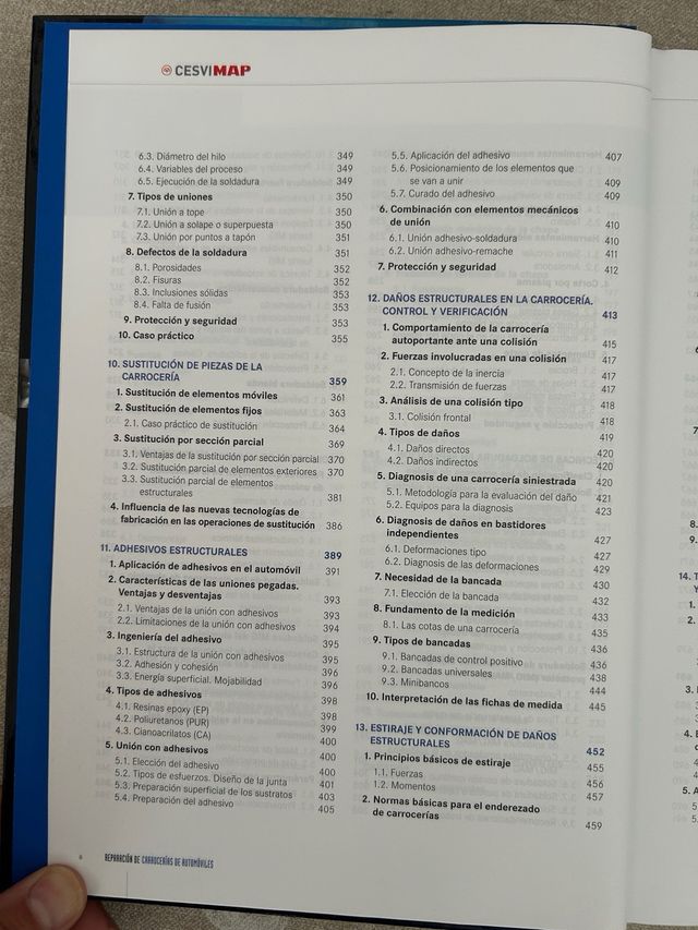 Manual reparación carrocería