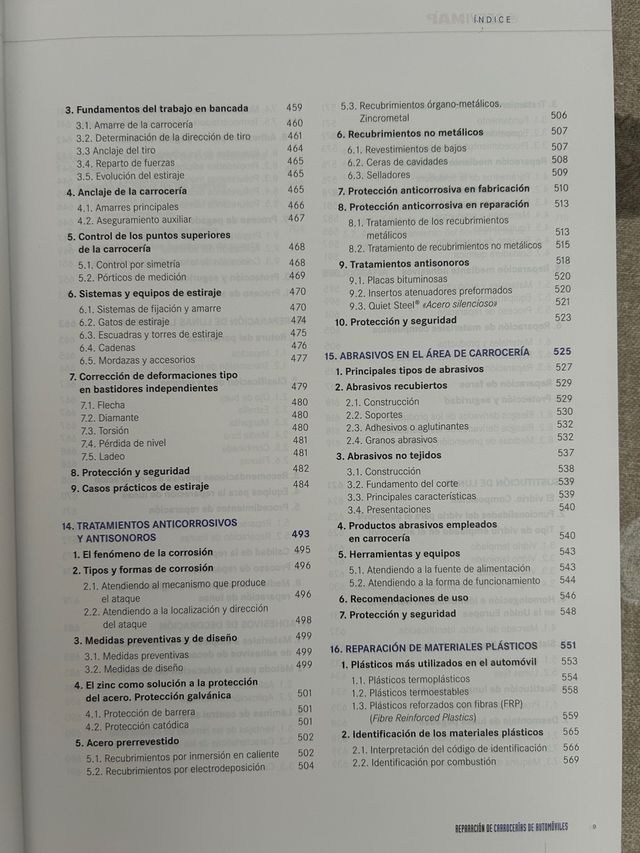 Manual reparación carrocería