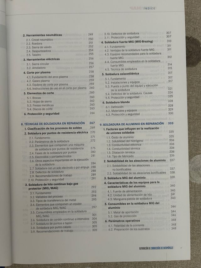 Manual reparación carrocería