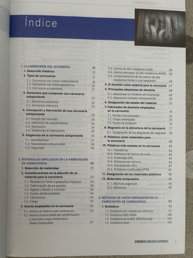 Manual reparación carrocería