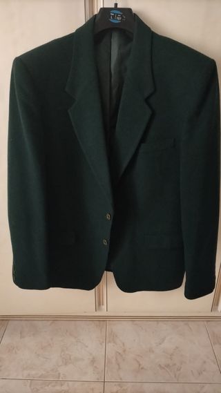 Americana hombre verde talla L