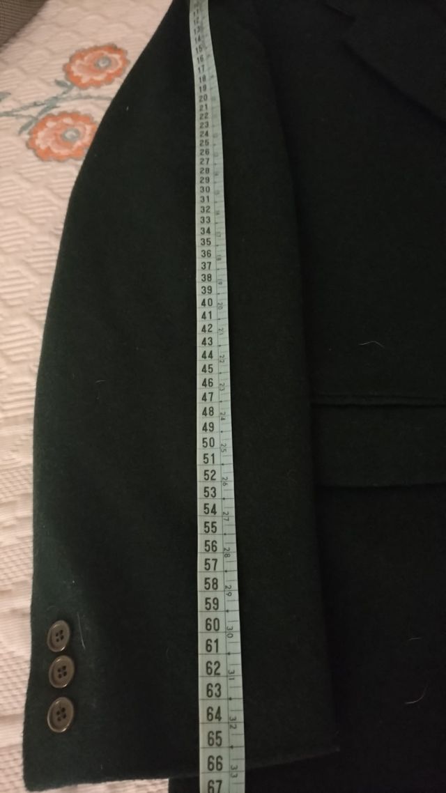 Americana hombre verde talla L