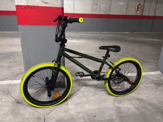 Bici BMX verde 20”