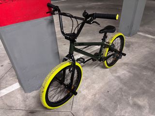 Bici BMX verde 20”