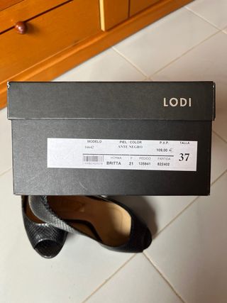 Tacones Lodi Negros Mujer