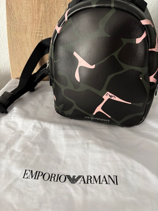 Mochila Emporio Armani Camuflaje Rosa
