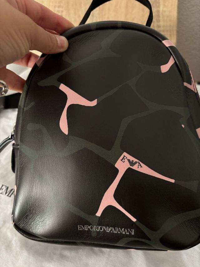 Mochila Emporio Armani Camuflaje Rosa