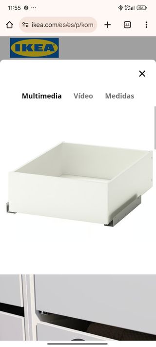 Cajón Blanco IKEA 102.463.08