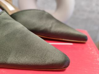 Zapatos de fiesta Pilar Burgos verdes