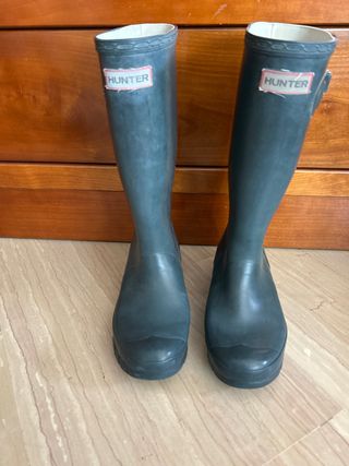 Botas de agua Hunter verdes