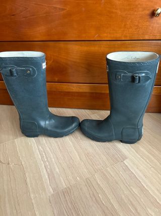 Botas de agua Hunter verdes