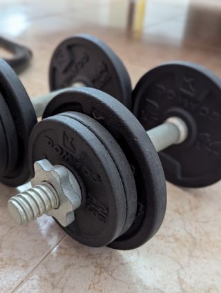 Mancuernas 20kg Decathlon