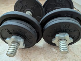 Mancuernas 20kg Decathlon