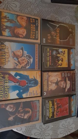 Lote 8 Películas Western VHS