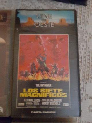 Lote 8 Películas Western VHS