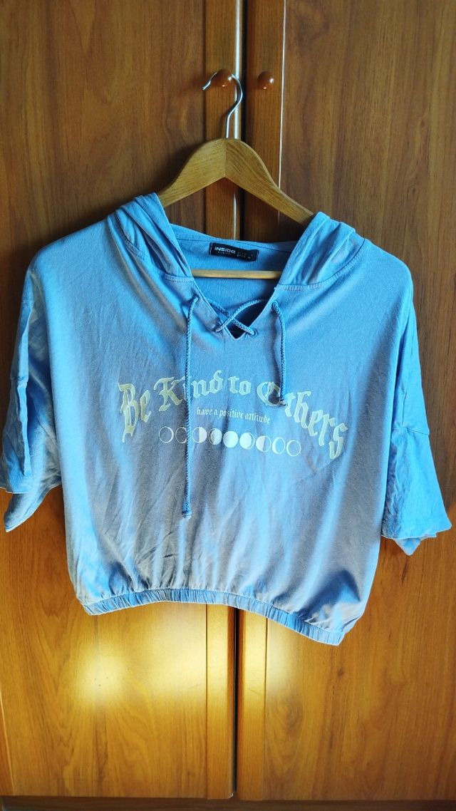 Sudadera INSIDE azul talla M