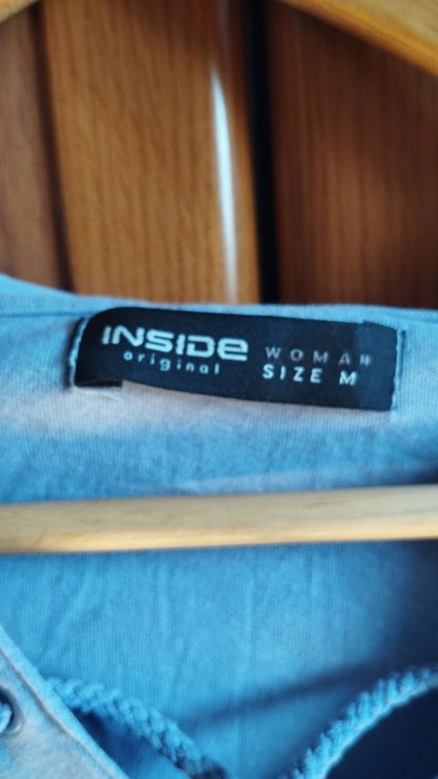 Sudadera INSIDE azul talla M